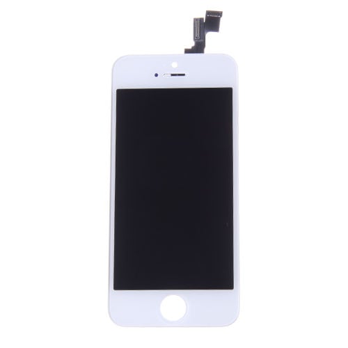 LCD+Touch til iPhone 5S Hvid