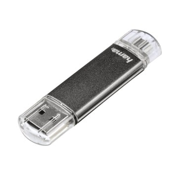 HAMA USB-hukommelse Laeta TWIN 8GB
