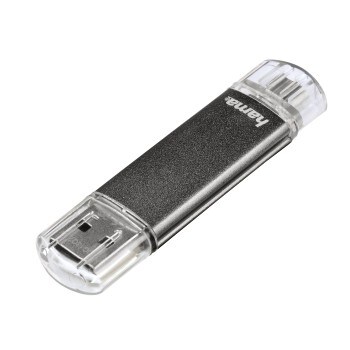 HAMA USB-hukommelse Laeta TWIN 16GB