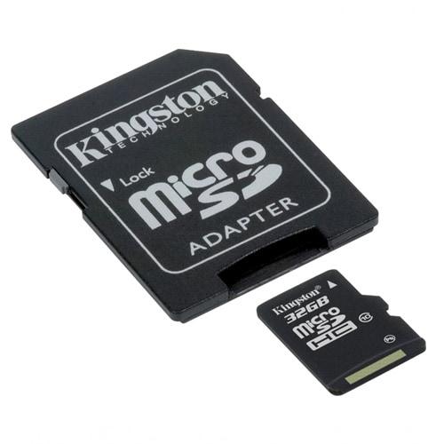 32GB Kingston MicroSDHC Class 10