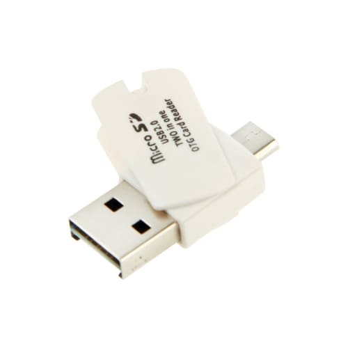 OTG USB MicroSD læser