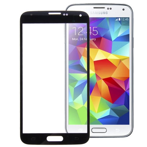 Display Glas til Samsung Galaxy S5 - sort
