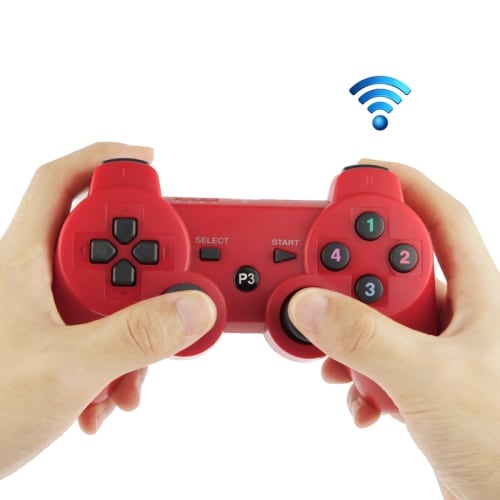 Trådløs Gamepad til PS3 - rød