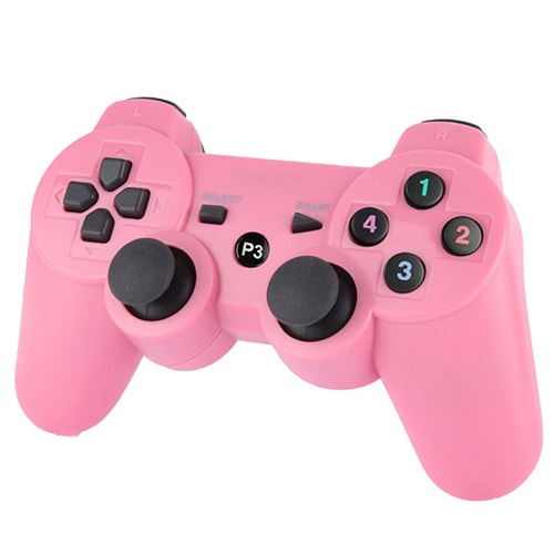 Trådløs Gamepad til PS3 - pink