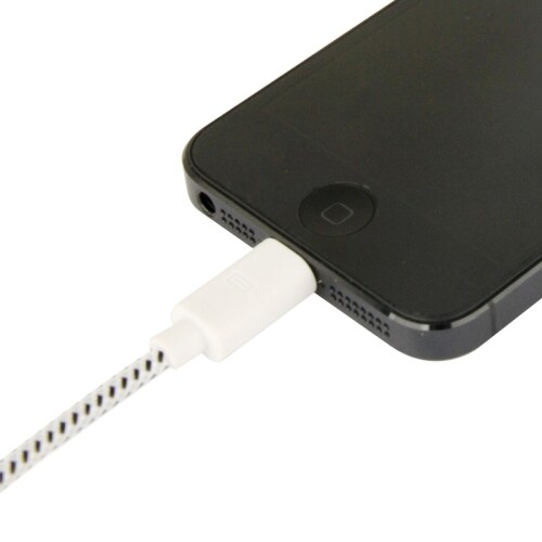 Usbkabel til iPhone 5 / Ipad Mini - Blød tålig Nylon