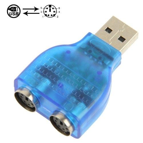 Usb til PS/2 adapter x 2