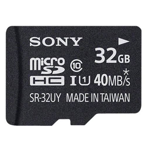 32GB Sony MicroSDHC Class 10 UHS-I