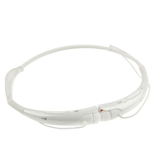 Bluetooth Sporthalsbånd headset - Hvid