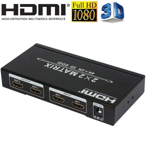 HDMI Switch 2X2 in/udgang