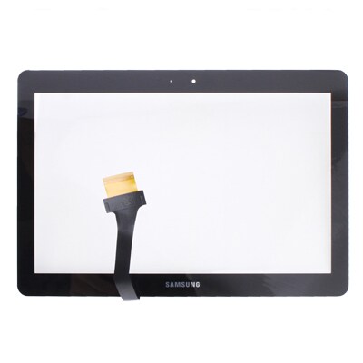 Displayglas & touchscreen til Samsung Galaxy Tab 2 10.1 - Sort