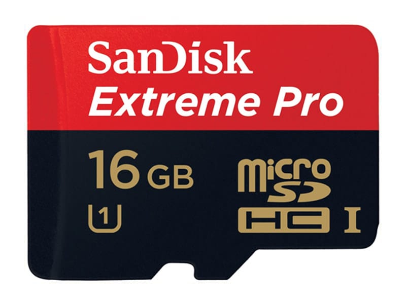 16GB Sandisk Extreme Pro MicroSDHC