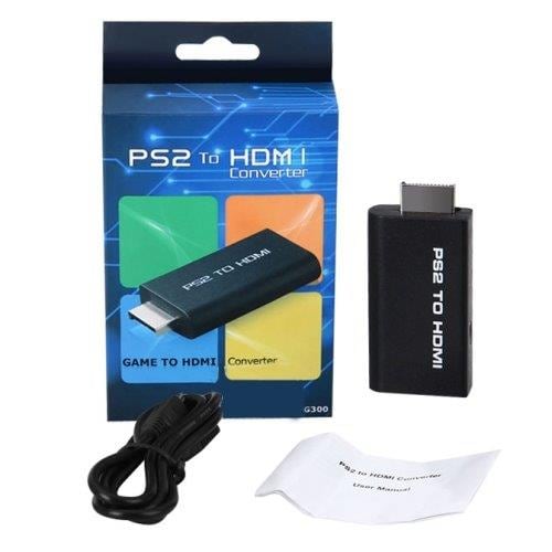 Bred vifte atlet Profeti PlayStation 2 til HDMI adapter - Køb på 24hshop.dk