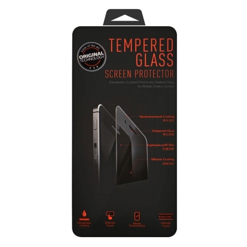 Tempereret glas for + bag til iPhone 6/6s Plus