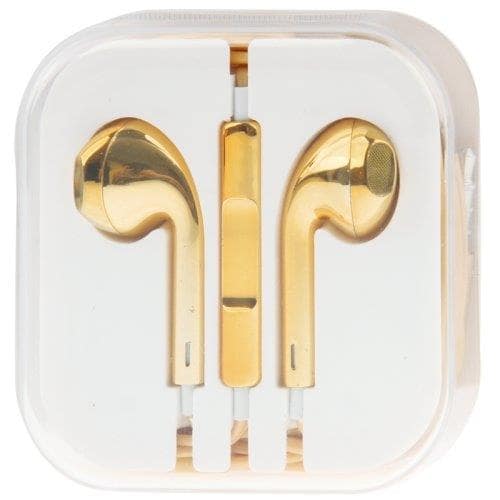 Earpods Volume & Mic iPhone - Gold