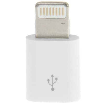Micro USB Adaptor til iPhone 6/6s / iPhone 5 / SE mm