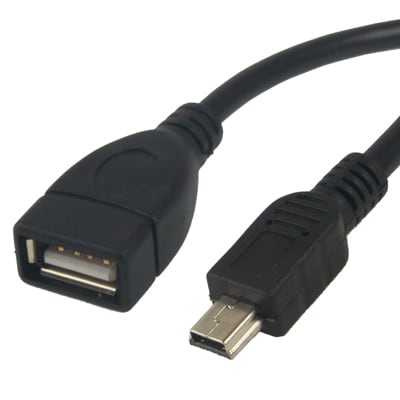 MiniUSB til USB  OTG Adaptor