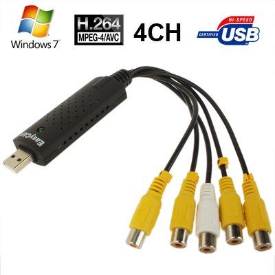 USB overvågningssystem 4-kanals
