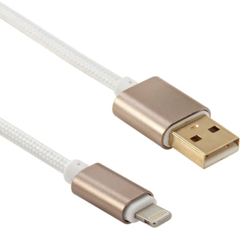 Usb-kabel Nye iPhone/iPad i Stof med Metalhoved