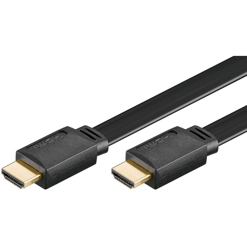 1m HDMI-kabel med Ethernet