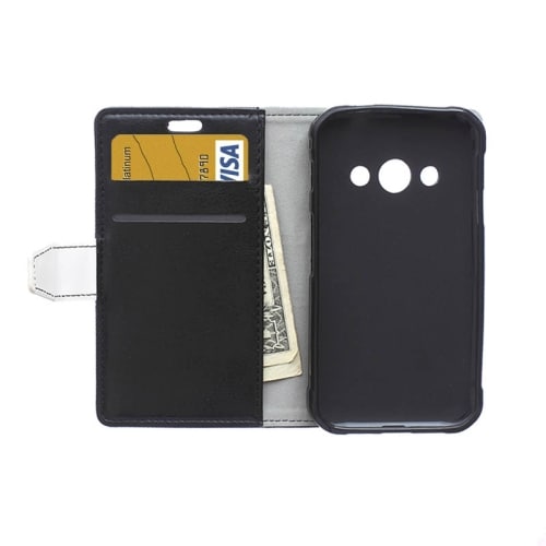 Flipcover Holder og Kreditkortholder til Samsung Galaxy Xcover 3