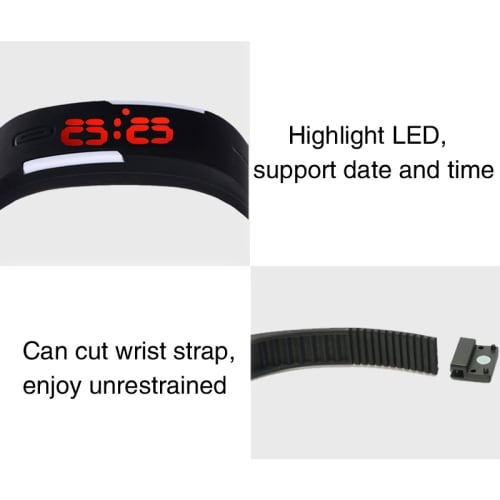 LED Silikoneur Sort