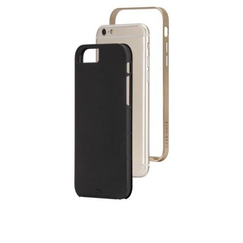 Case-Mate Slim Tough Case til iPhone 6 Plus / 6s Plus Sort/Guld