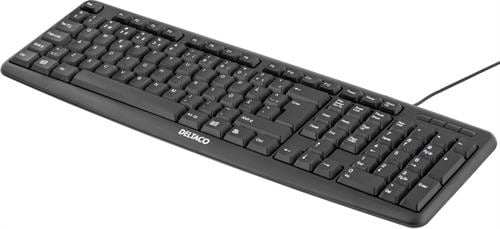 Keyboard, Svensk PS/2, Sort