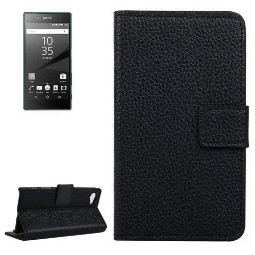 Flipcover med Holder & Kreditkortlommer til Sony Xperia Z5 Compact