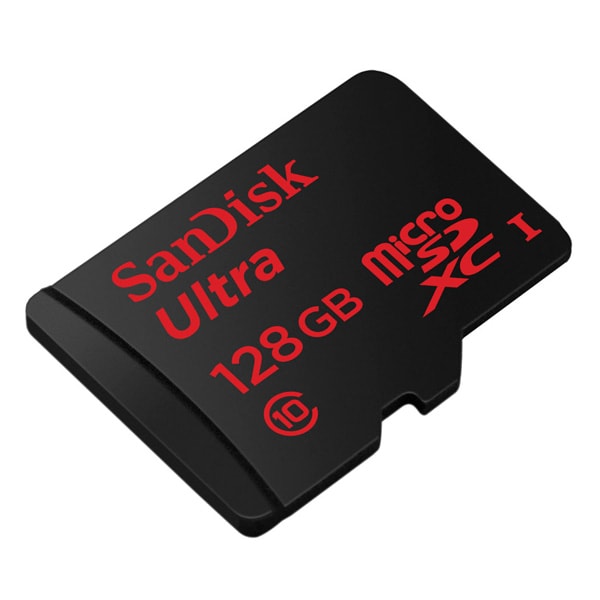 128GB SanDisk Ultra MicroSDXC UHS-I 80MB/s Class 10
