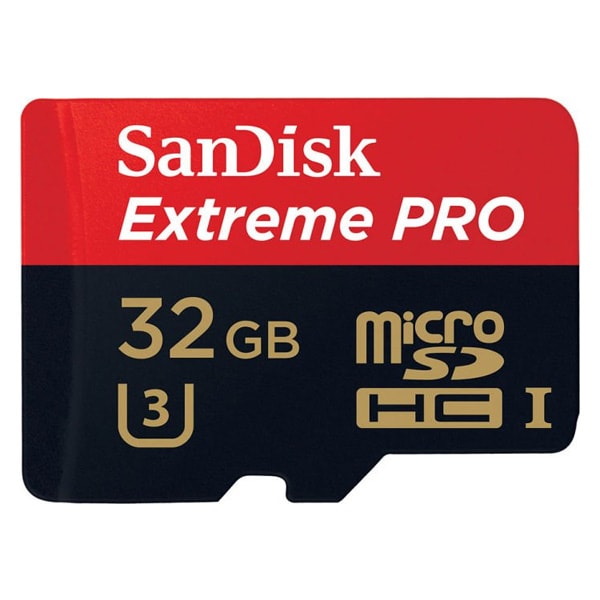 32GB SanDisk Extreme Pro MicroSDHC UHS-I U3 95MB/s