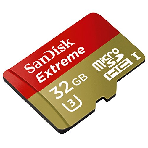 SanDisk Extreme MicroSDHC 32GB U3 90MB/s Class 10