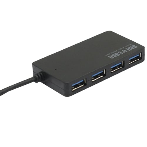 USB 3.1 Type-C til 4 Ports USB 3.0 Hub