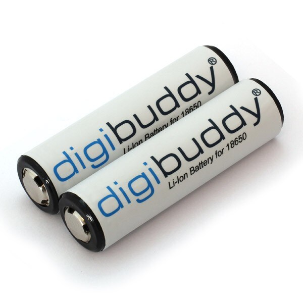 Digibuddy 18650 Batteri Pakke med 2 stk. 2600mAh