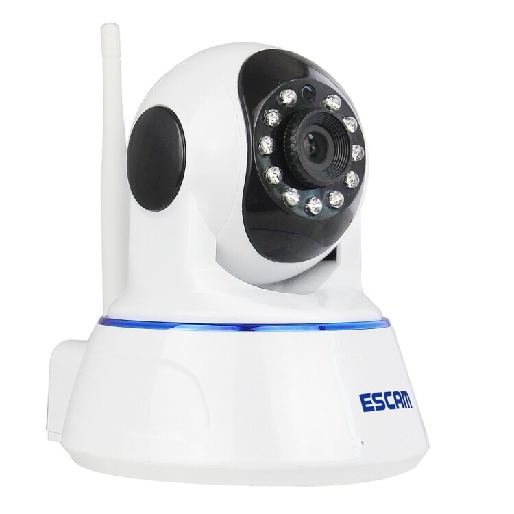 Wi-fi IP Kamera ESCAM 720P - Night Vision / Bevægelsessensitiv