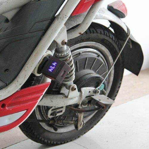 Voltmåler til Elektrisk Cykel + USB-lader