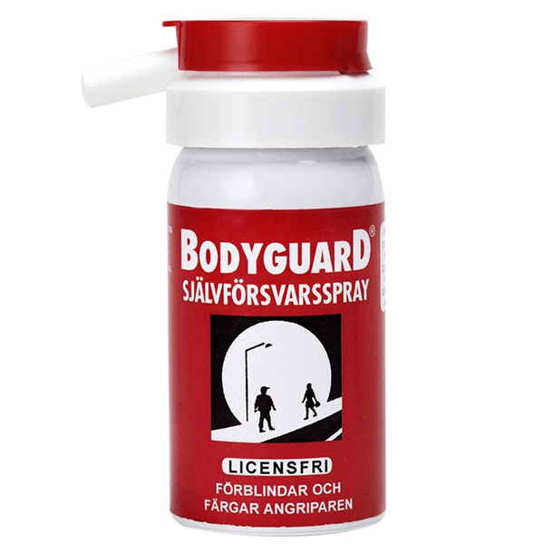 Bodyguard Forsvarsspray Rød