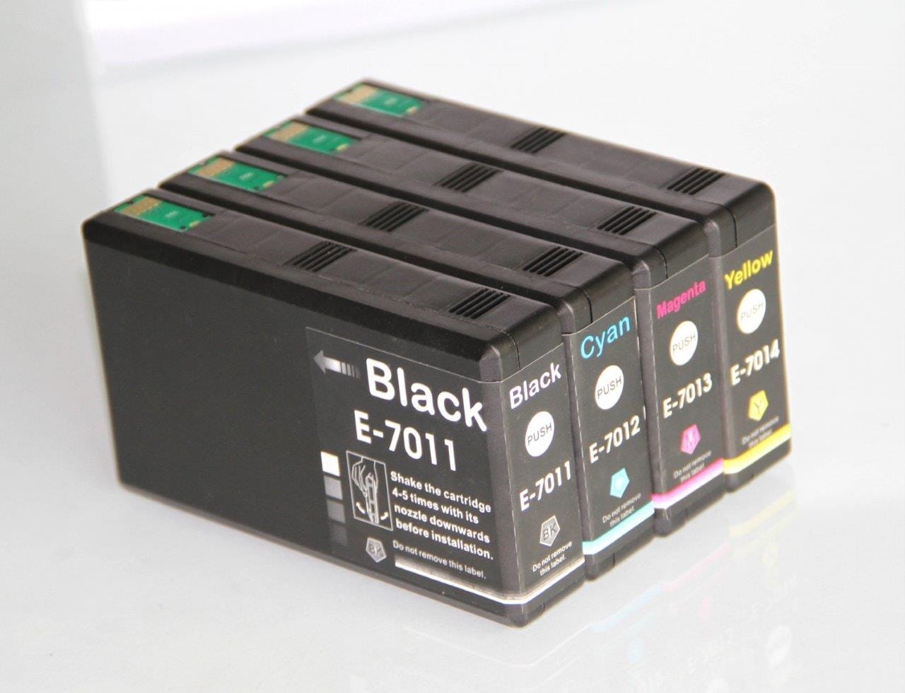 Blækpatron Epson C13T7011401 XXL - Sort Farve