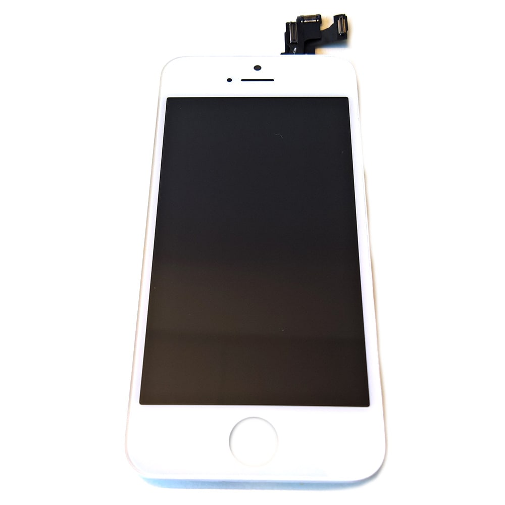 iPhone 5s LCD + Touch Display Hvid - Komplet