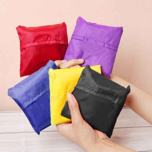 Den Optimale Shoppingpose - Ripstop - Kan Foldes Sammen og Genbruges