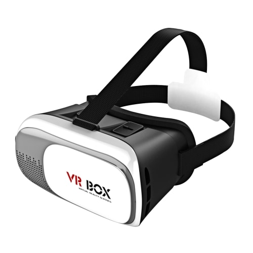 VR BOX 2.0 3D-Briller med Bluetooth & Remote - 3,5-6" Skærm