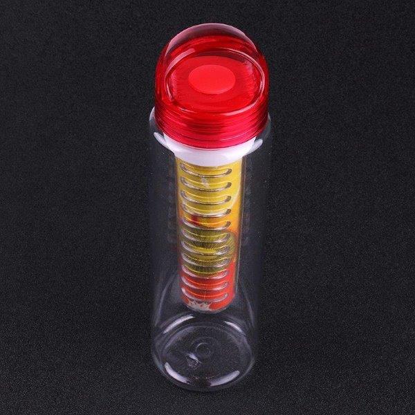 Flaske med Frugtkolbe - Rødt Design