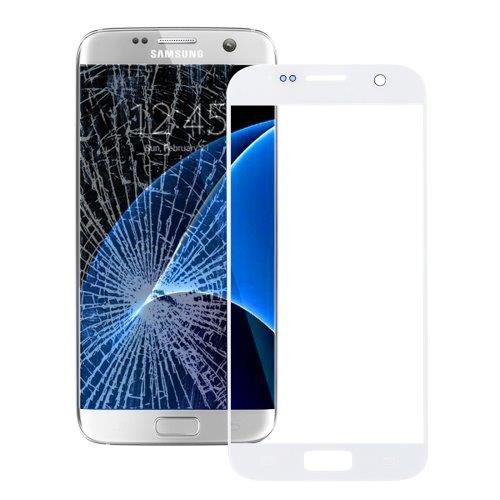 Glas Linse Samsung Galaxy S7 Hvid