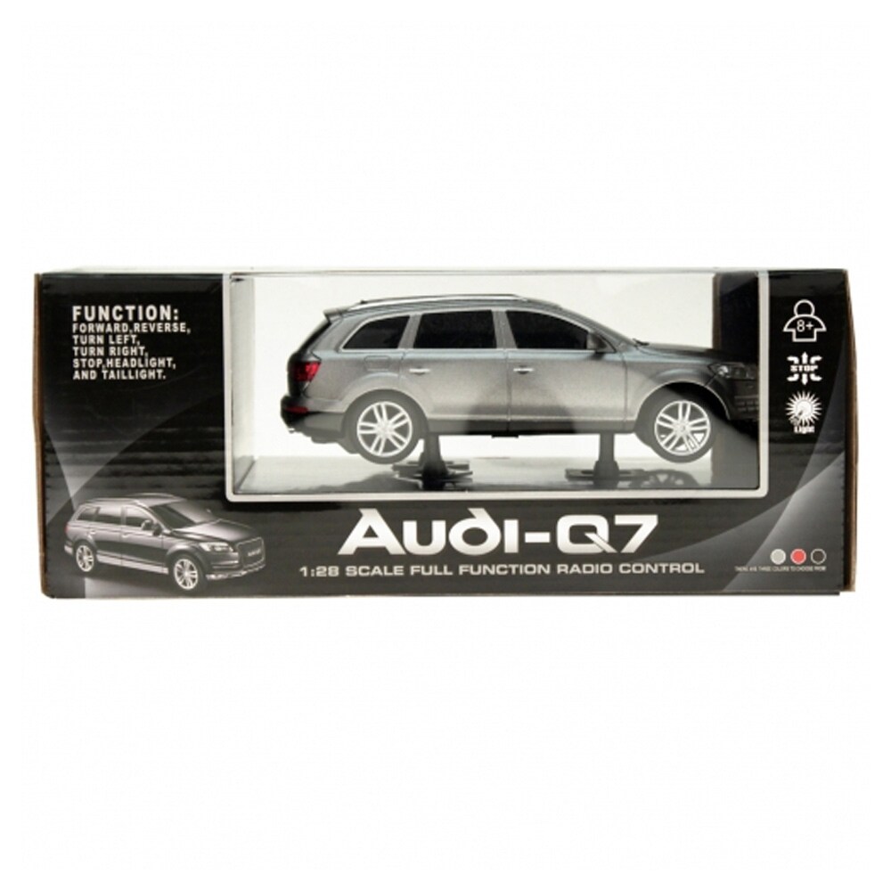 Radiostyret Audi Q7 - Størrelsesforhold 1:28