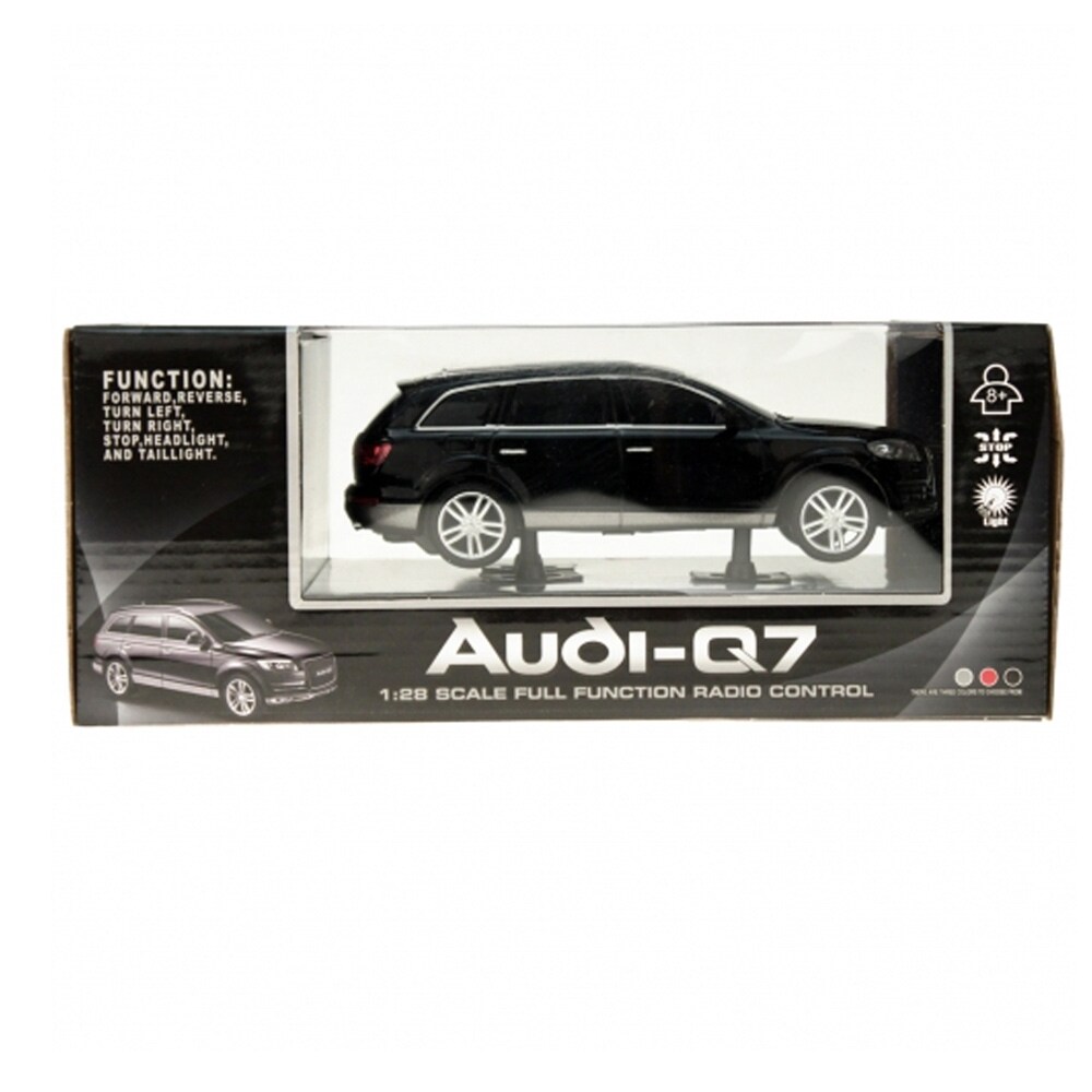 Radiostyret Audi Q7 - Størrelsesforhold 1:28