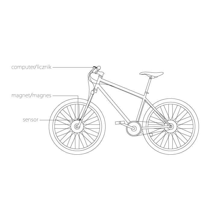 Cykelcomputer BM-100