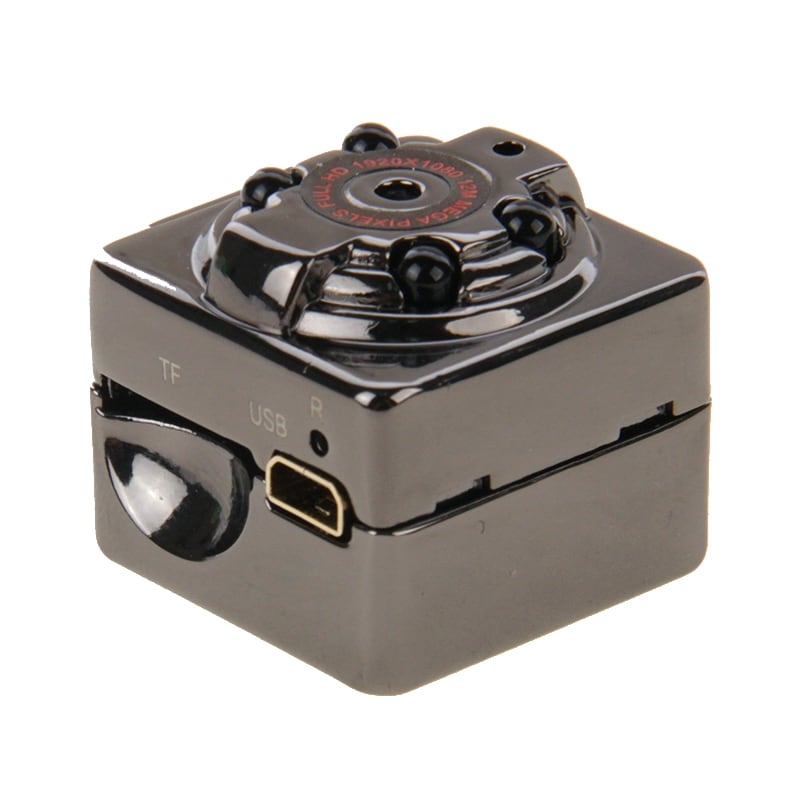 Spionkamera Mini Full HD 1080P 30fps DV IR Sensorstyret