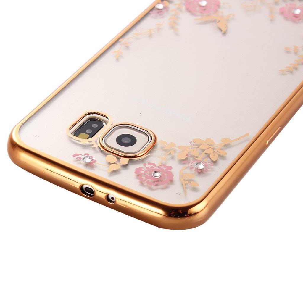Cover Samsung Galaxy A3 2016 / A310 - Gold Flower