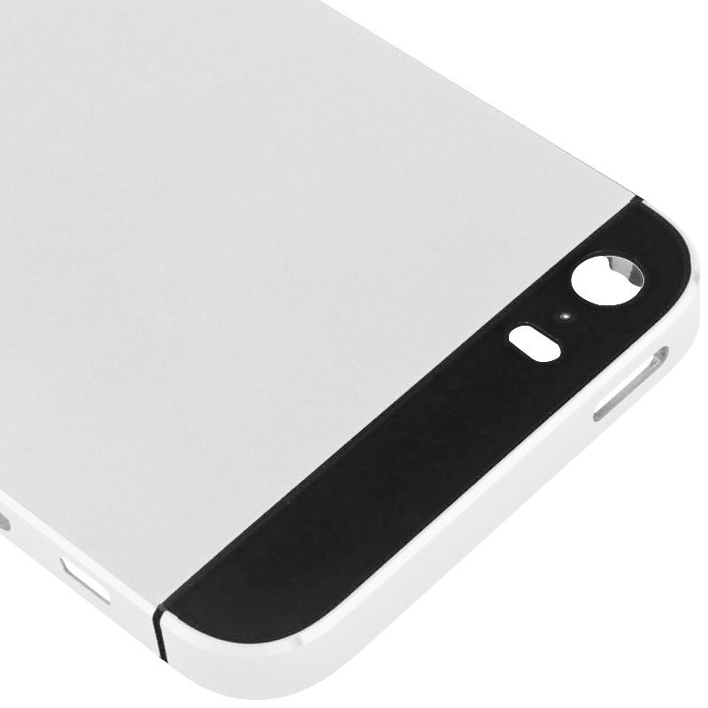 Komplet Cover iPhone 5s + Inderdele - Sølv