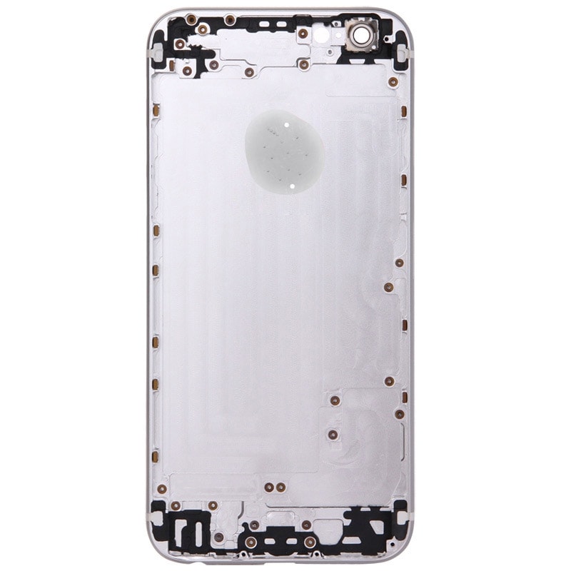 Komplet Cover iPhone 6 Plus med Knapper - Sølv