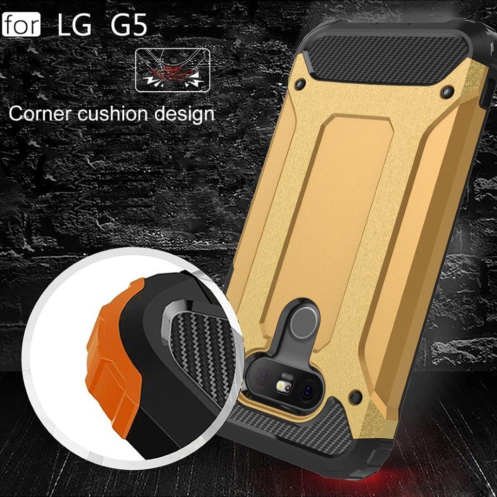 Mobilcover Armor til LG G5 Guld